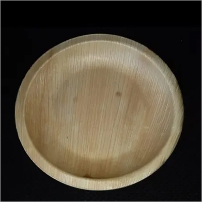 7 Inch Round Shallow Areca Plate